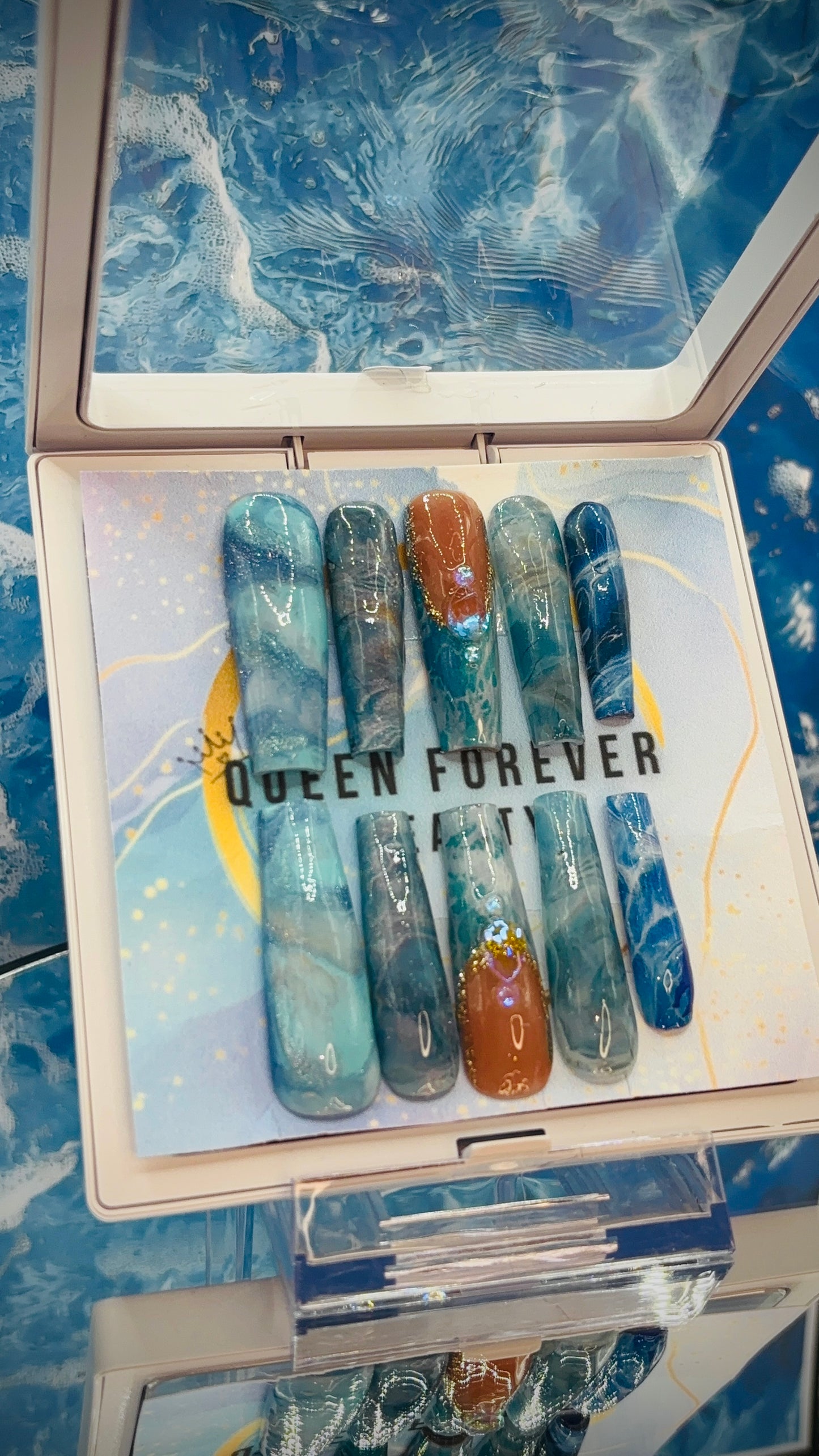 Wild Waters Nails